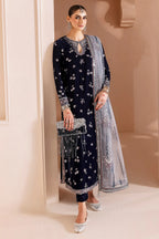 Jazmin Embroidered Velvet Formal CVF D-03 - TC-1466