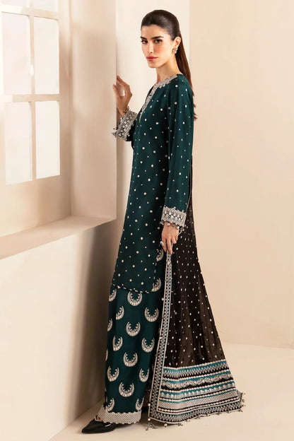 Jazmin Premium Embroidered Raw Silk UR-7035 - TC-1316