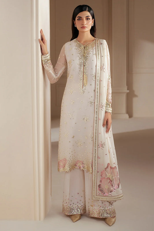 Jazmin Luxury Embroidered Chiffon Edition'25 - UC-3069 - TC-1360