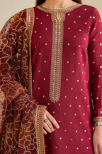 Jazmin Luxury Lawn Edition'25 UR-7017 - TC-1153