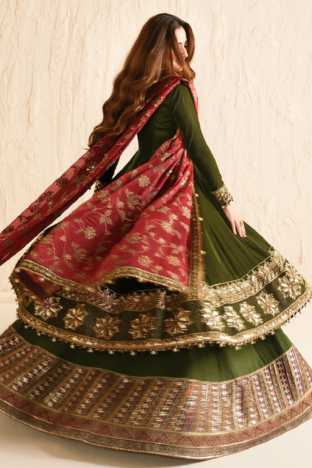 Jazmin Embroidered Velvet Formal VF-2036 - TC-1390