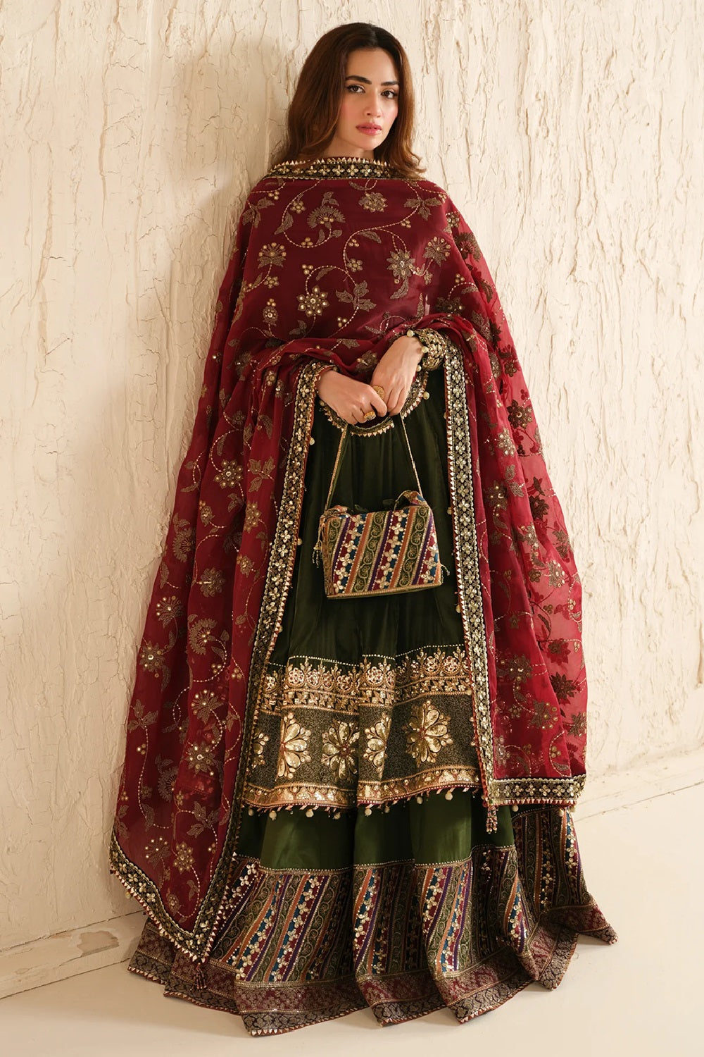 Jazmin Embroidered Velvet Formal VF-2036 - TC-1390