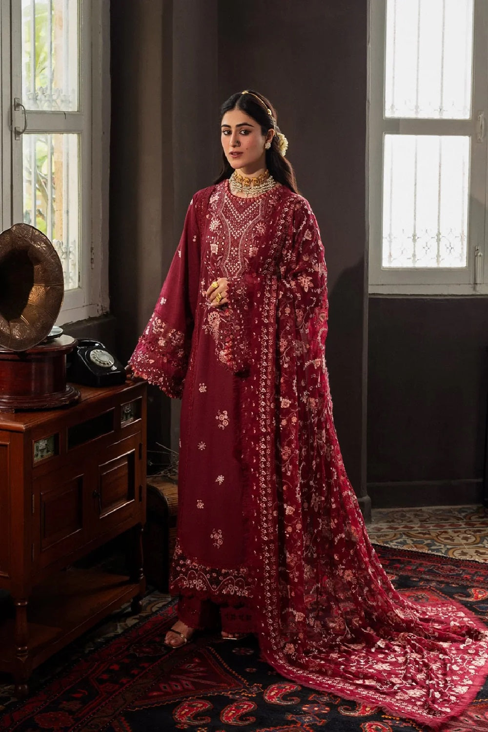 Kahf Premium Luxury Embroidered Lawn KKH-03 ROSELITH - TC-1612