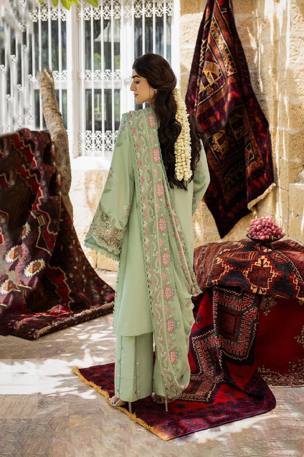 Kahf Premium Luxury Embroidered Lawn KKH-01 PRIMROSE - TC-1613
