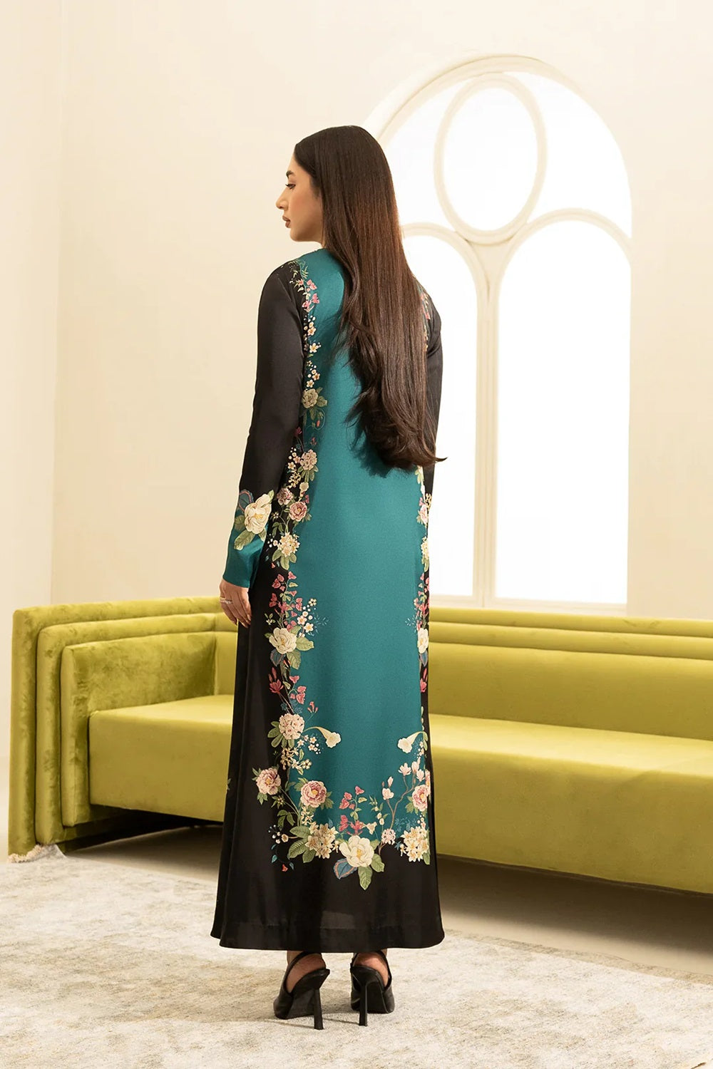 LULUSAR -Karozit Festive Dress - Charmeuse Silk - TC-949