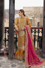 MNR - SAGAR KINARE by Mohsin Naveed Ranjha Wedding Festive'25 - KESARI - TC-525