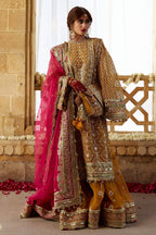 MNR - SAGAR KINARE by Mohsin Naveed Ranjha Wedding Festive'25 - KESARI - TC-525