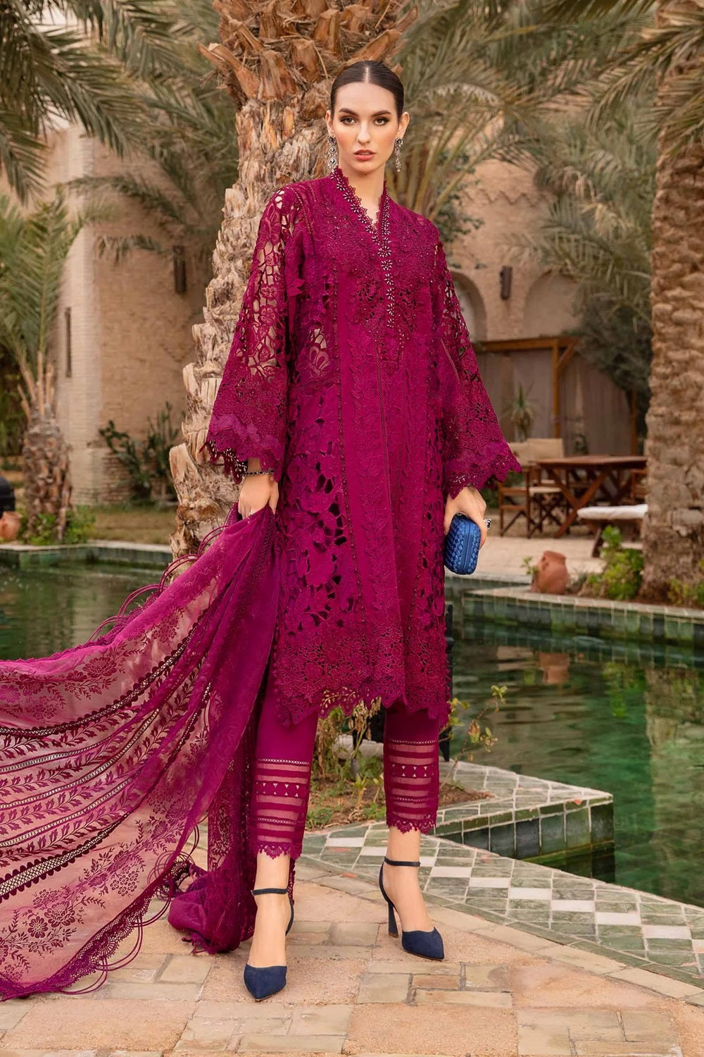 Maria.B. Luxury Lawn'24 - D-2409-B - TC-853