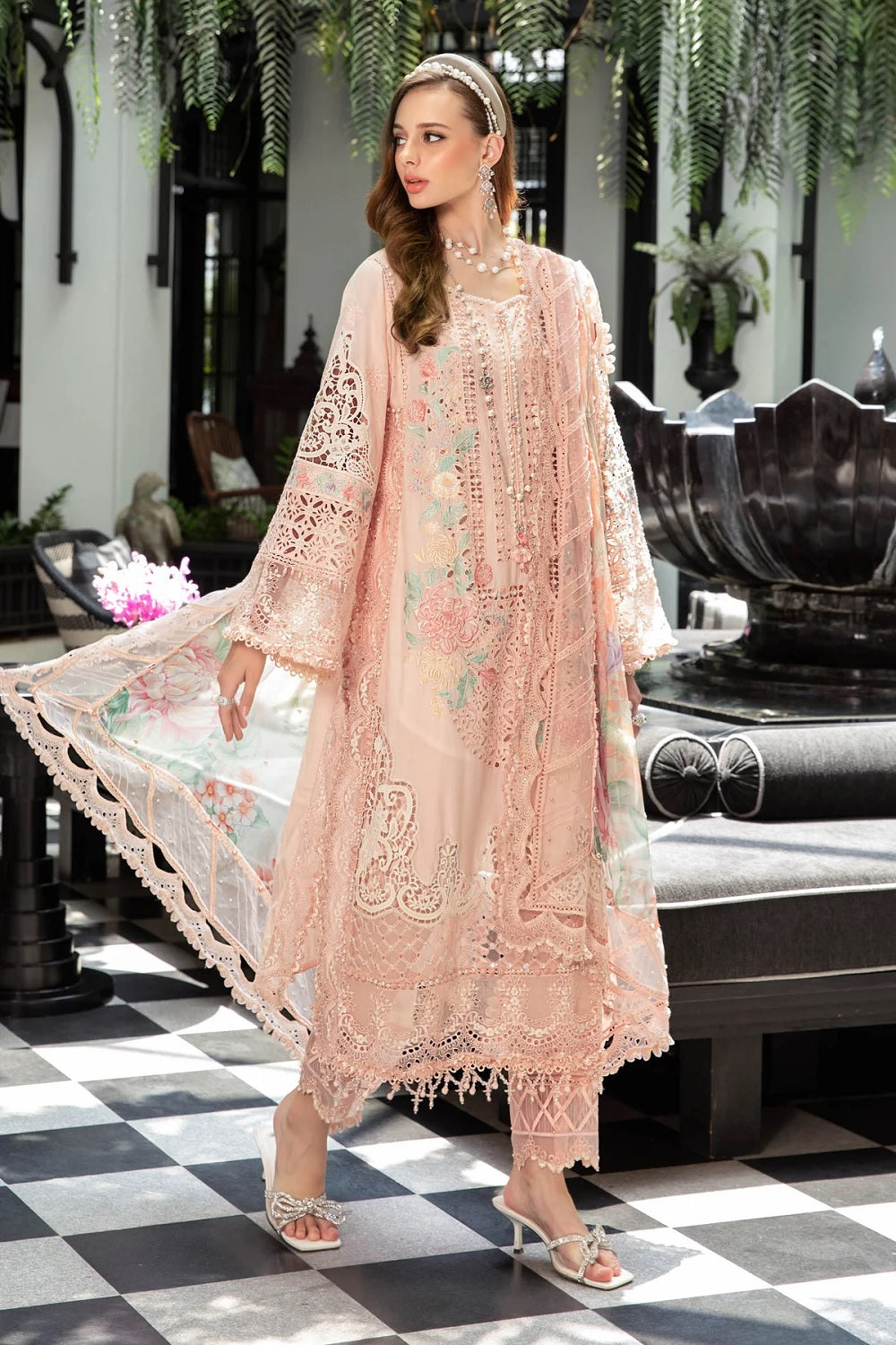 Luxury Lawn by Maria B. Eid Edition‘25 - Mystic Blust - Design 7 - TC-485