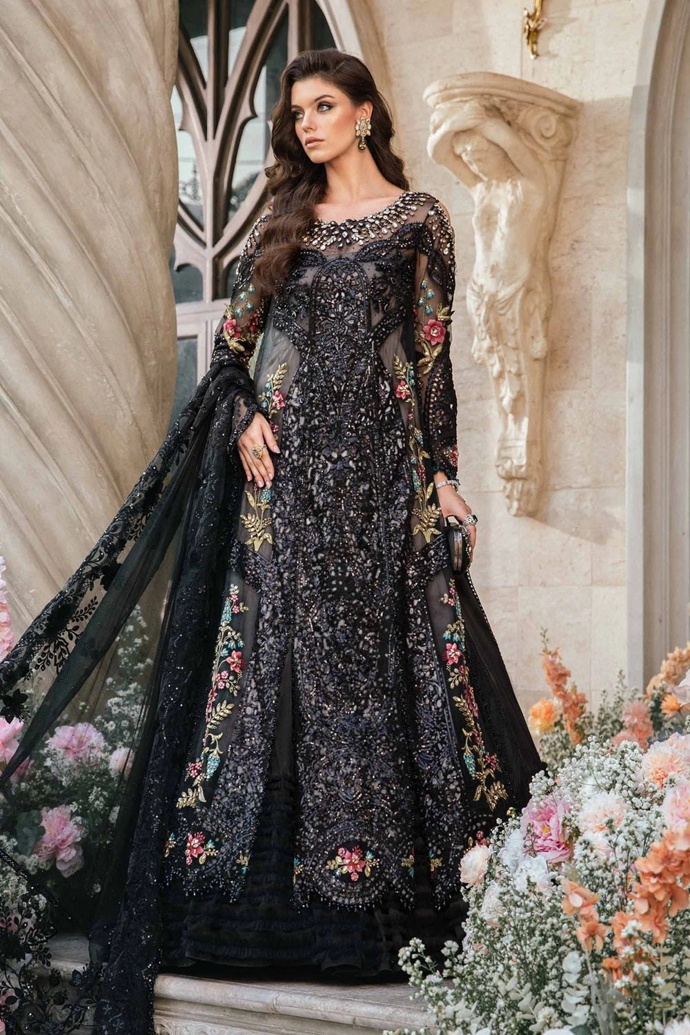 Maria.B. Mbroidered Eid Edition’ 24 - BD-2802 - TC-825