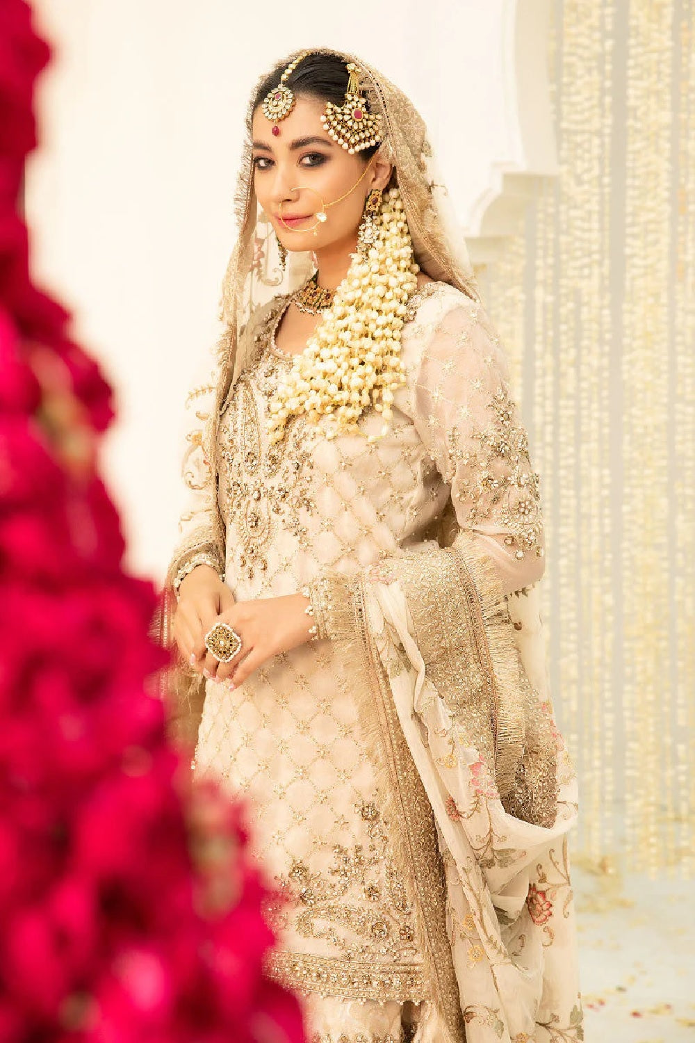 Maria B. Baad-E-Saba M.Couture Vol.6 !! Ivory Gold MC-047 - TC-549