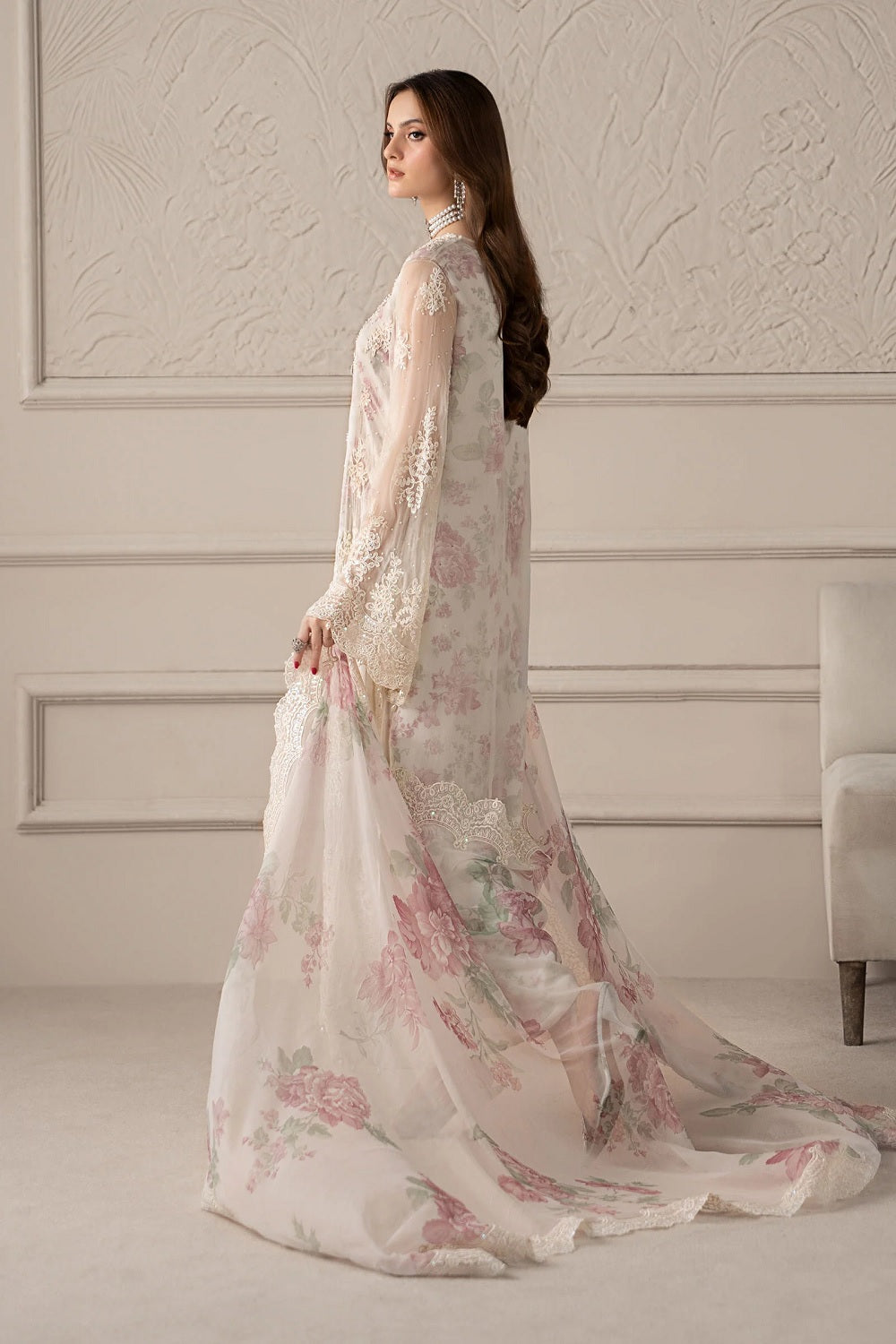 Maria.B. Luxury Formal Chiffon Edition'26 - MCS-25-101 - TC-1813