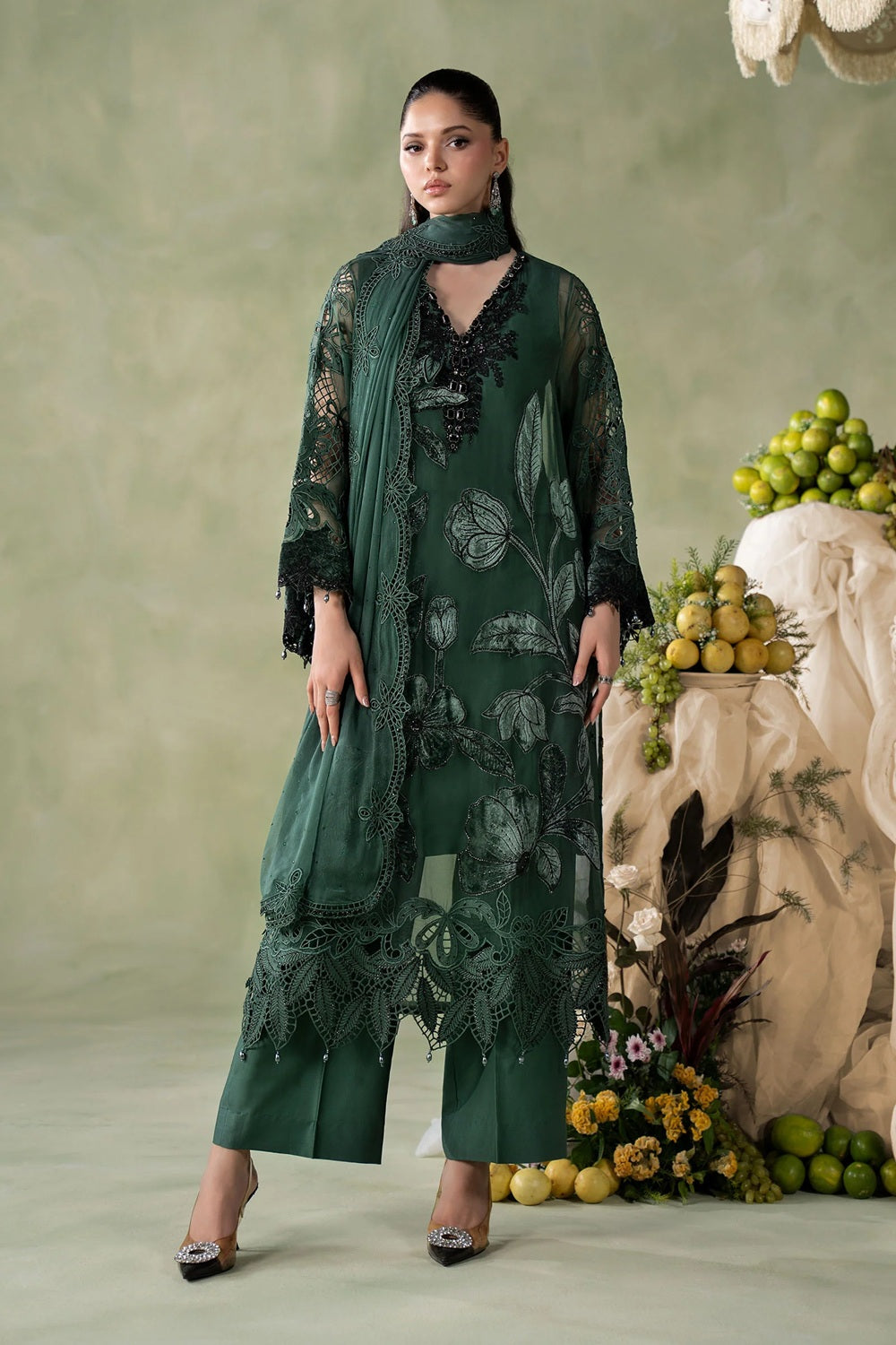 Maria.B. Luxury Formal Chiffon Edition'26 - MCS-26-207 - TC-1812