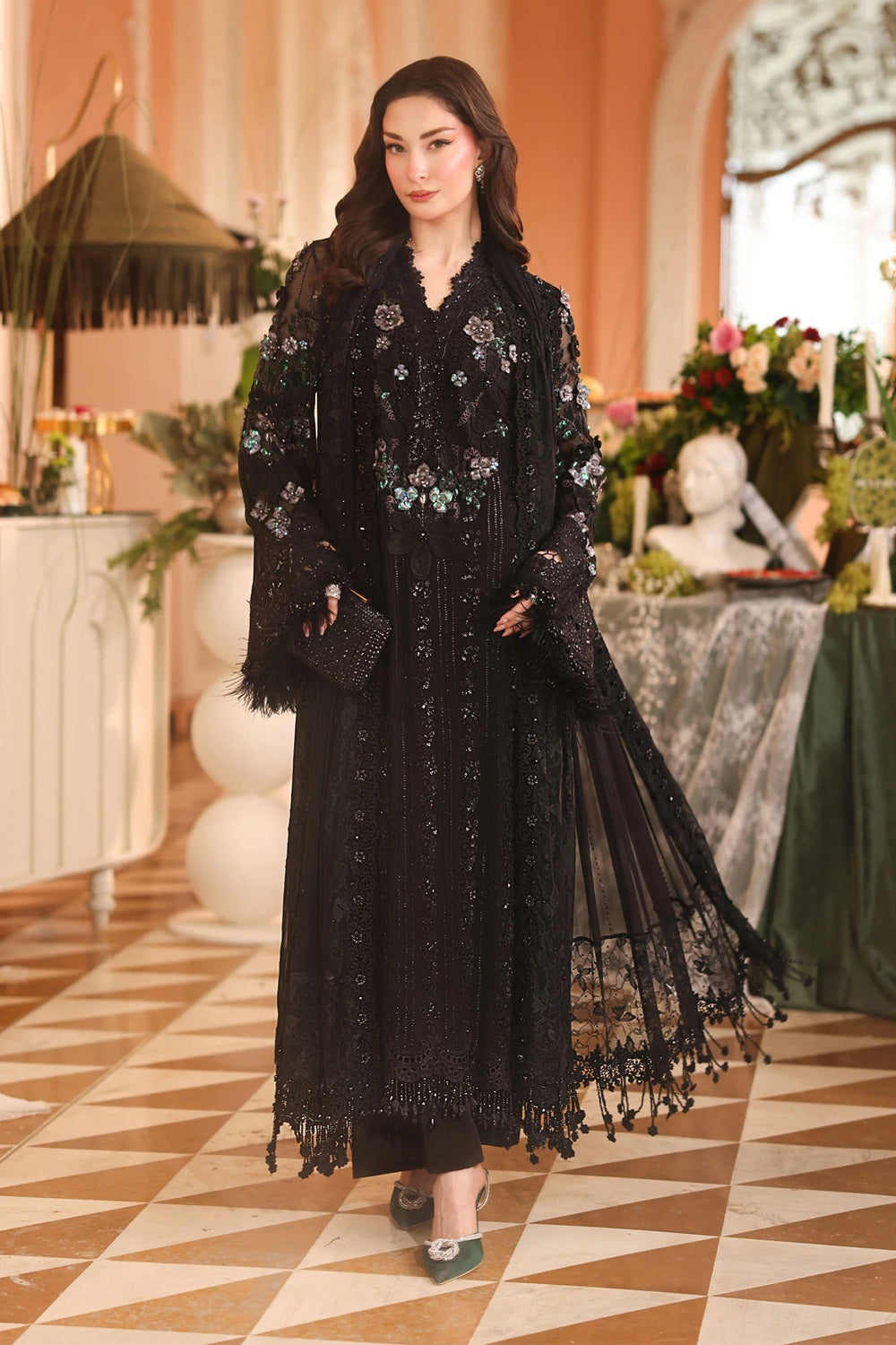Maria.B. Luxury Formal Chiffon Edition'26 - MPC-26-204 - TC-1826