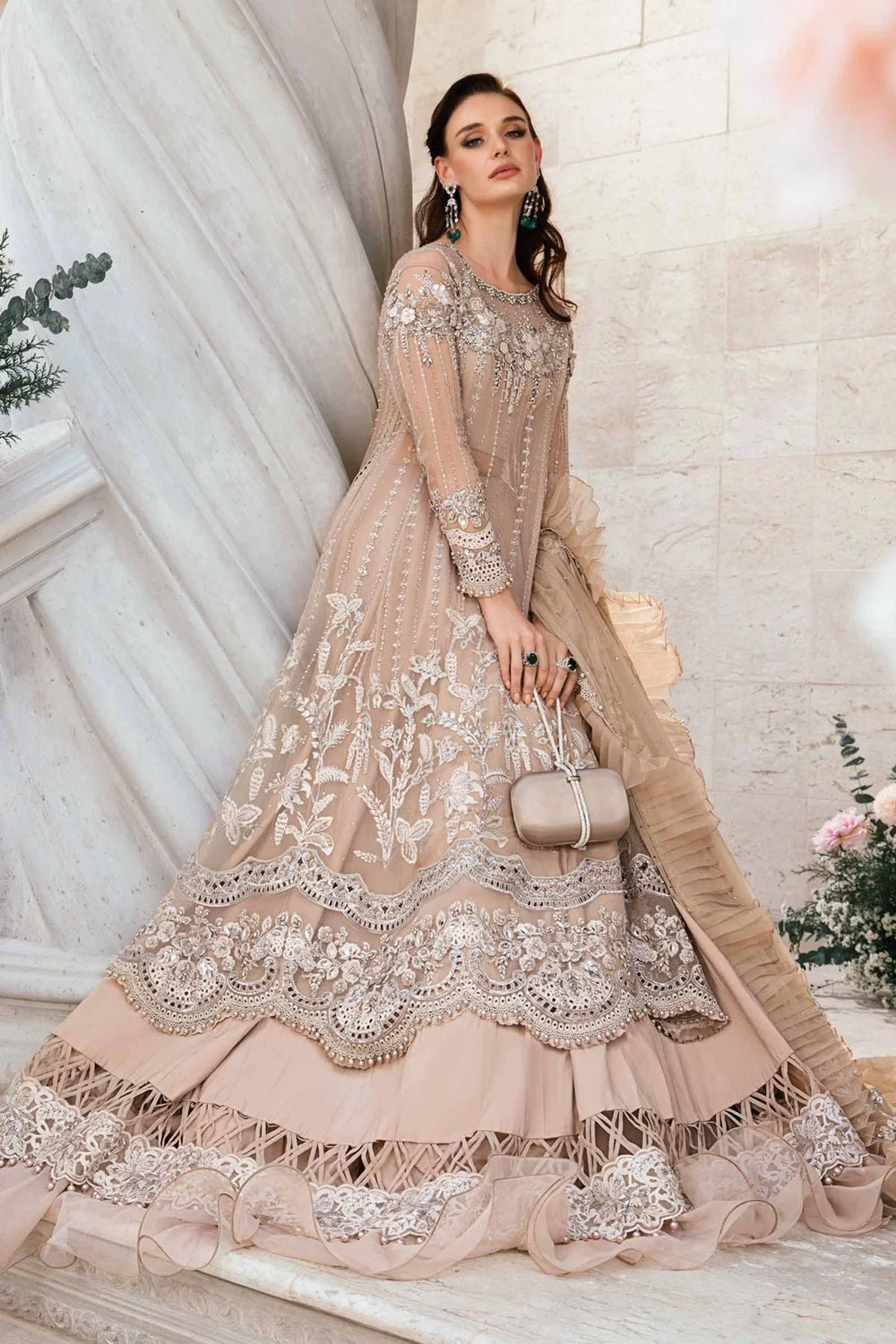 Maria.B. Mbroidered Eid Edition’ 24 - BD-2801 - TC-947