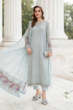 Maria.B. Mbroidered Embroidered Chiffon'24 - MPC-24-103 - TC-1003