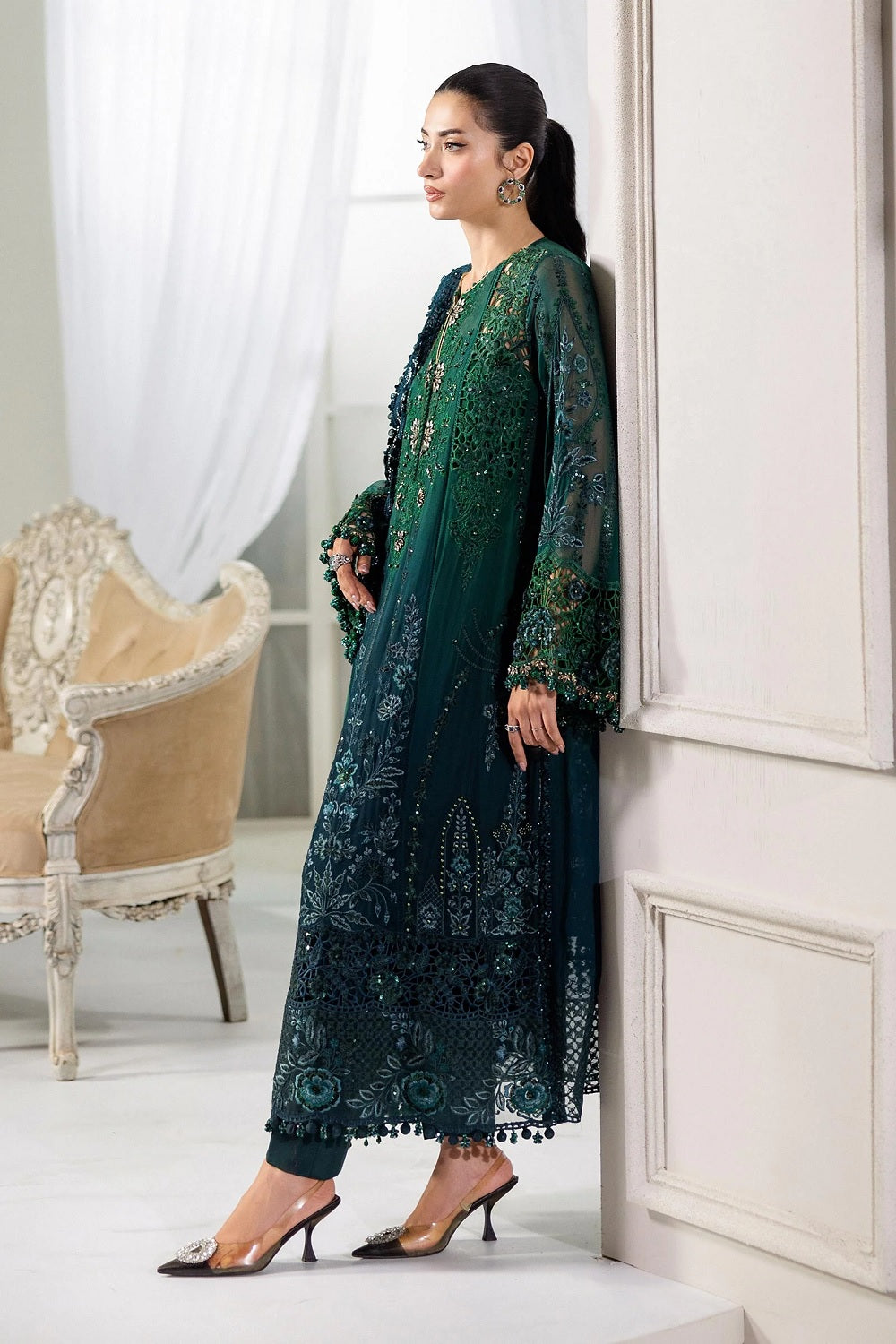 Maria.B. Mbroidered Wedding Chiffon Edition' 25 - TC-1392