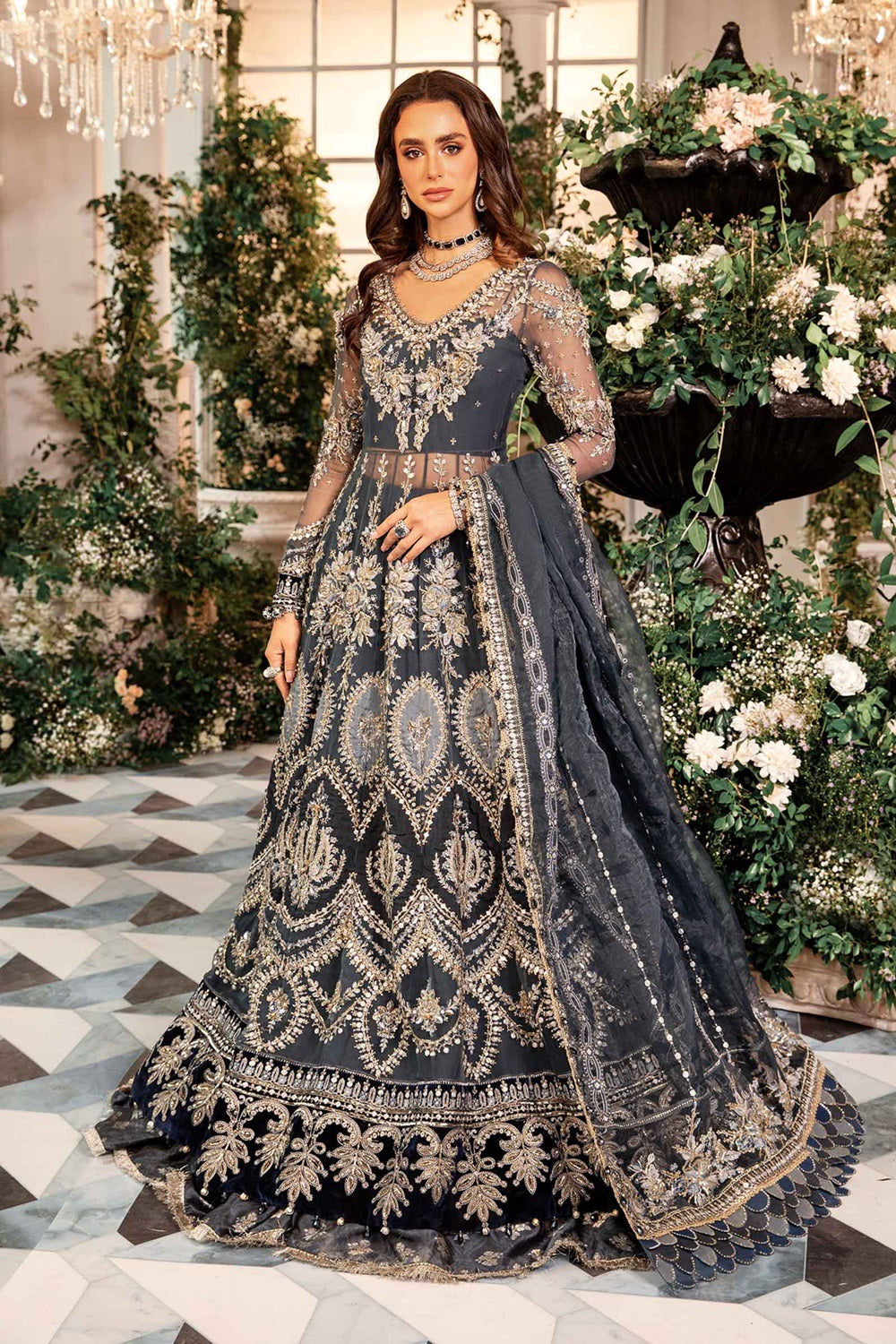 Maria.B. Mbroidered Wedding Edition' 25 - BD-2901 - TC-1420
