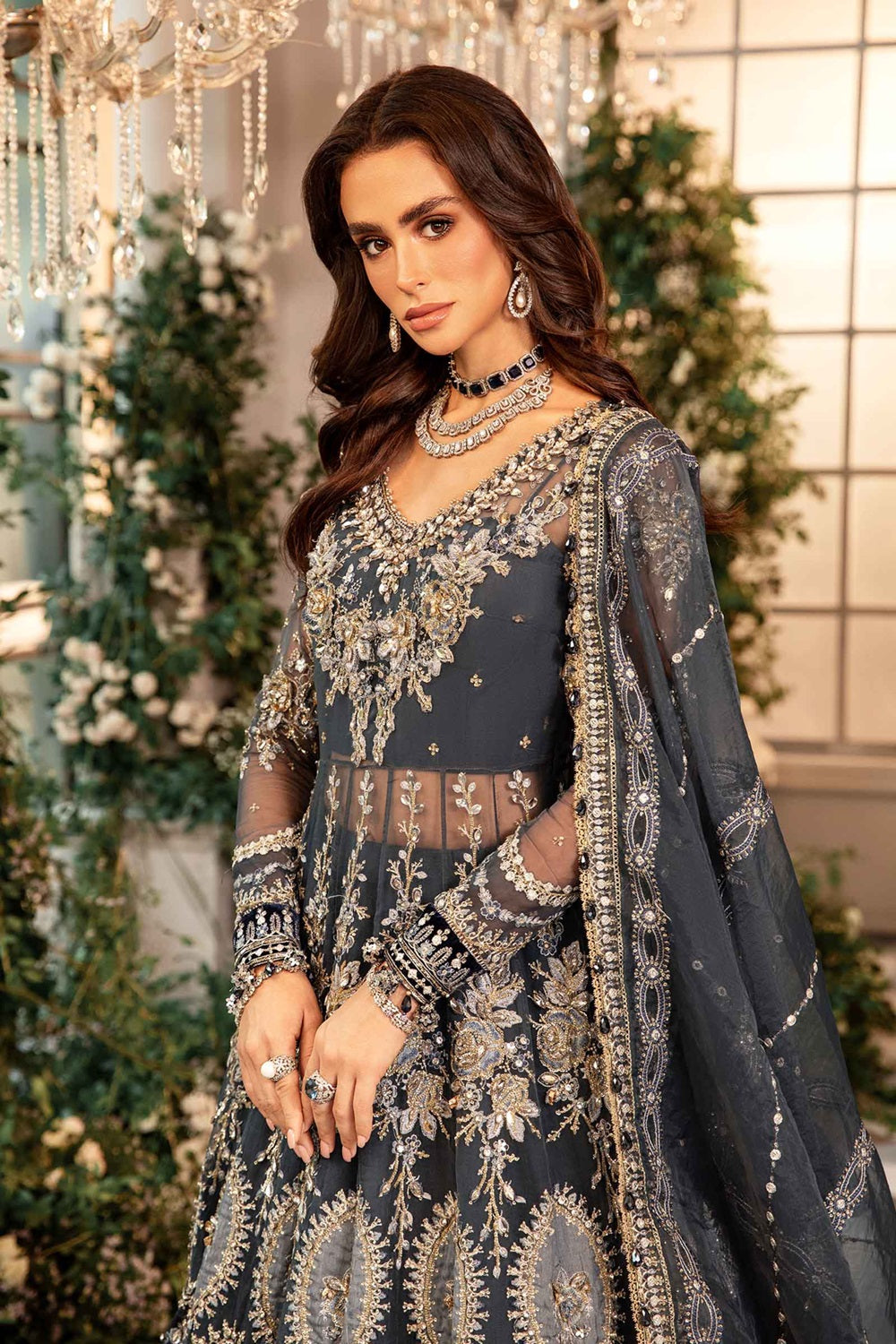 Maria.B. Mbroidered Wedding Edition' 25 - BD-2901 - TC-1420