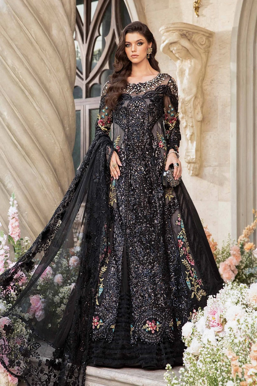 Maria.B. Mbroidered Eid Edition’ 24 - BD-2802 - TC-825