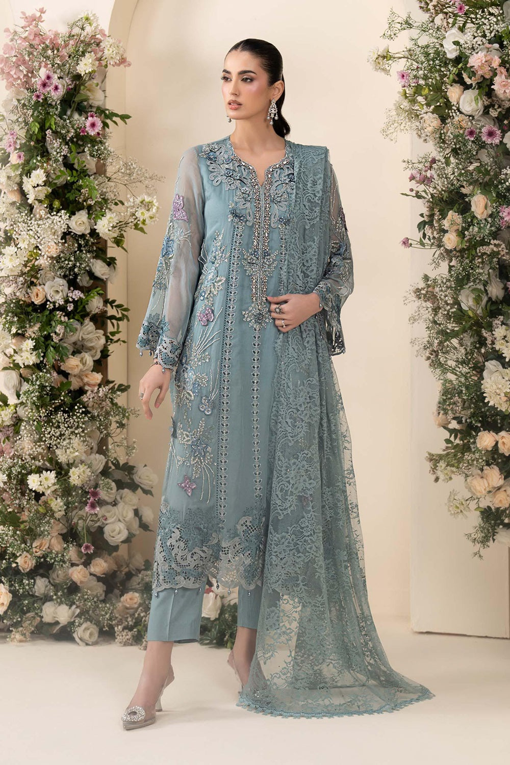 Maria.B. Luxury Formal Chiffon Edition'26 - MPC-26-106 - TC-1648