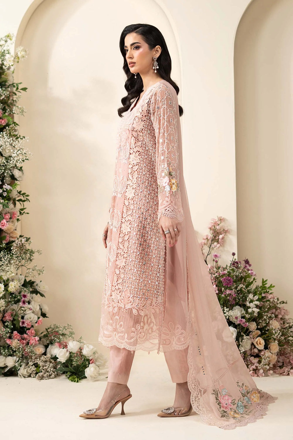 Maria.B. Luxury Formal Chiffon Edition'26 - MCS-26-104 - TC-1786