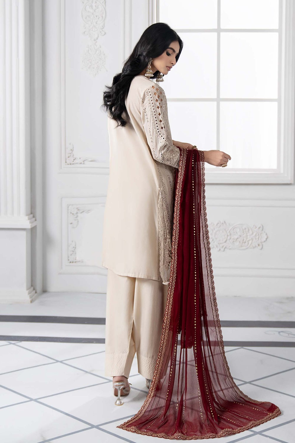 Maria.B. Voyage a'LUXE x Morocco Luxury Lawn' 25 D-2511-B - TC-1252