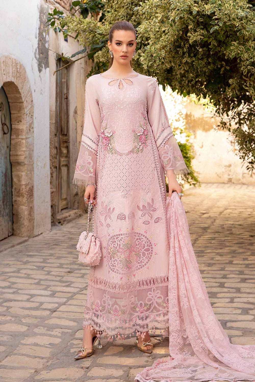 Maria.B. Voyage a'LUXE x Morocco Luxury Lawn' 25 D-2411-A - TC-1501