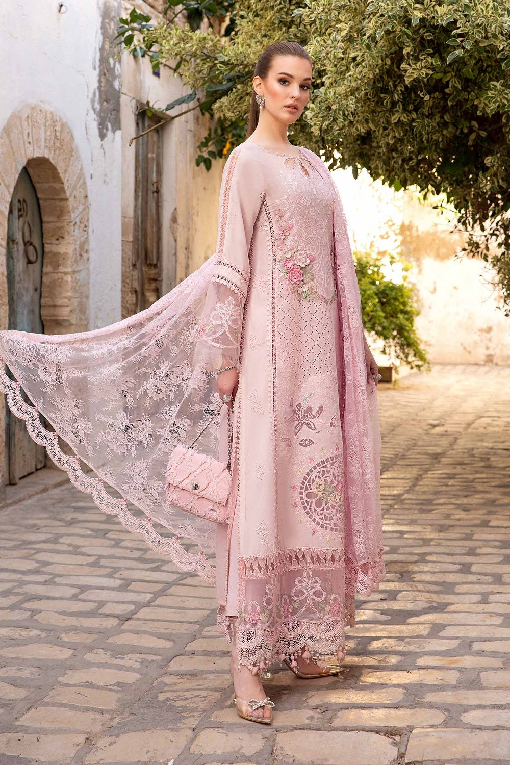 Maria.B. Voyage a'LUXE x Morocco Luxury Lawn' 25 D-2411-A - TC-1501