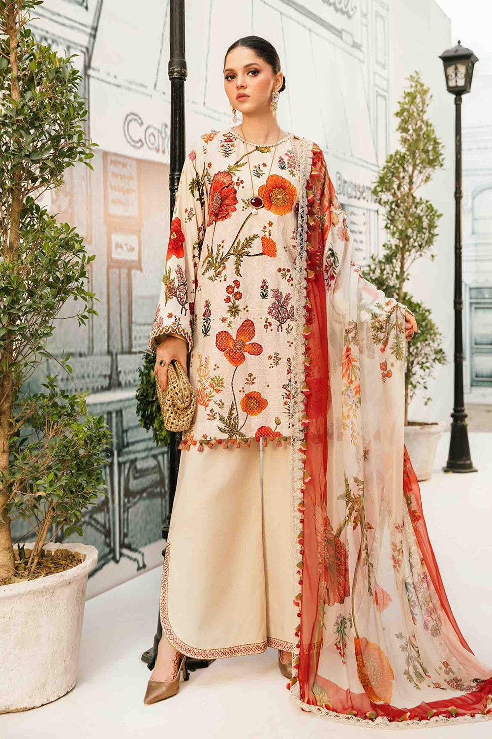 Maria B Eid Collection 2025 MPT-2607-A - TC-1268
