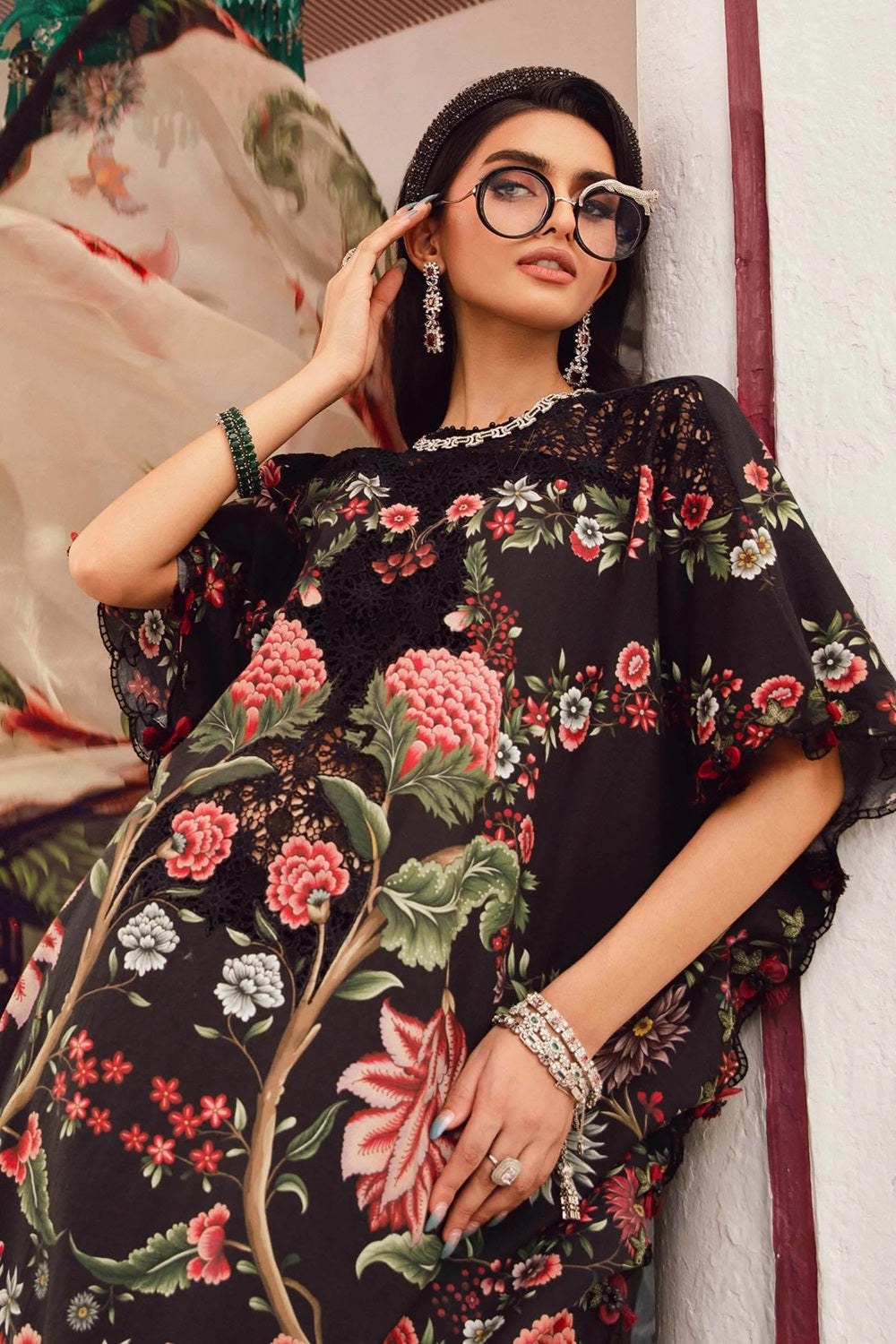 Maria.B Lawn Embroidered & Printed MPT-2709-B - TC-1486