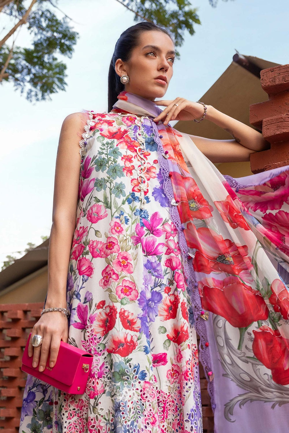 MPRINTS SPRING SUMMER '26 D02-A Embroidered Lawn - TC-1511