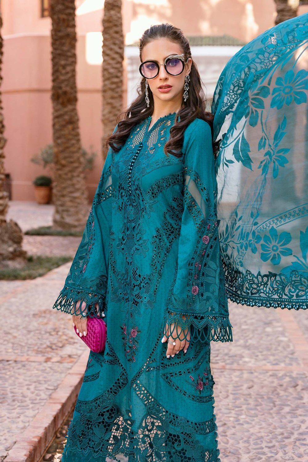 Maria.B. Voyage a'LUXE x Morocco Luxury Lawn' 25 D-2513-B - TC-1520