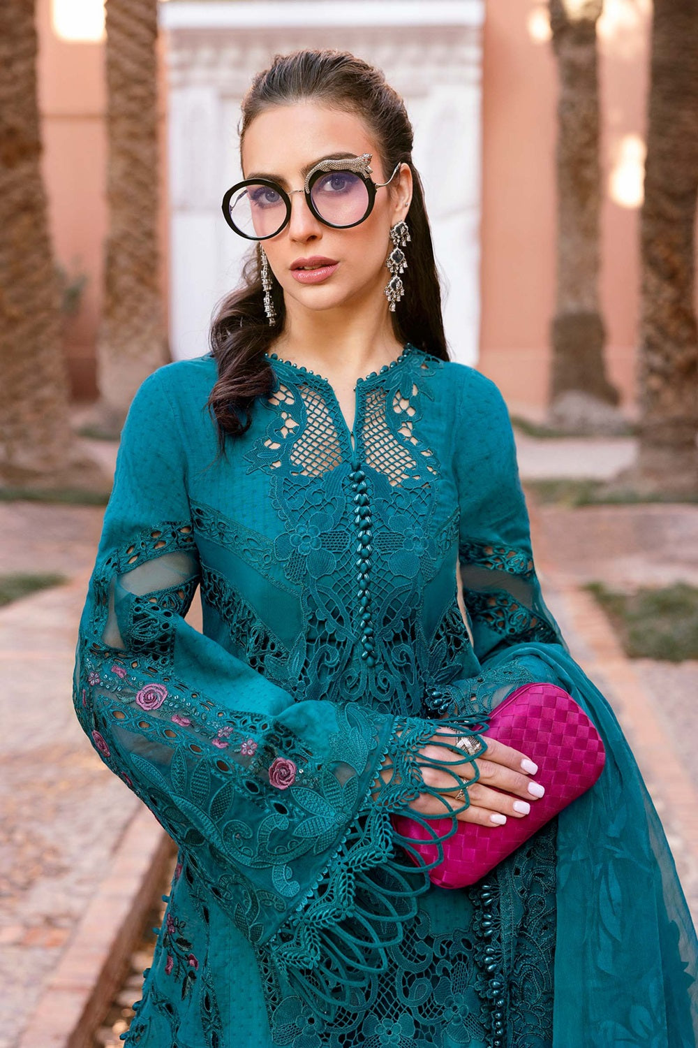 Maria.B. Voyage a'LUXE x Morocco Luxury Lawn' 25 D-2513-B - TC-1520