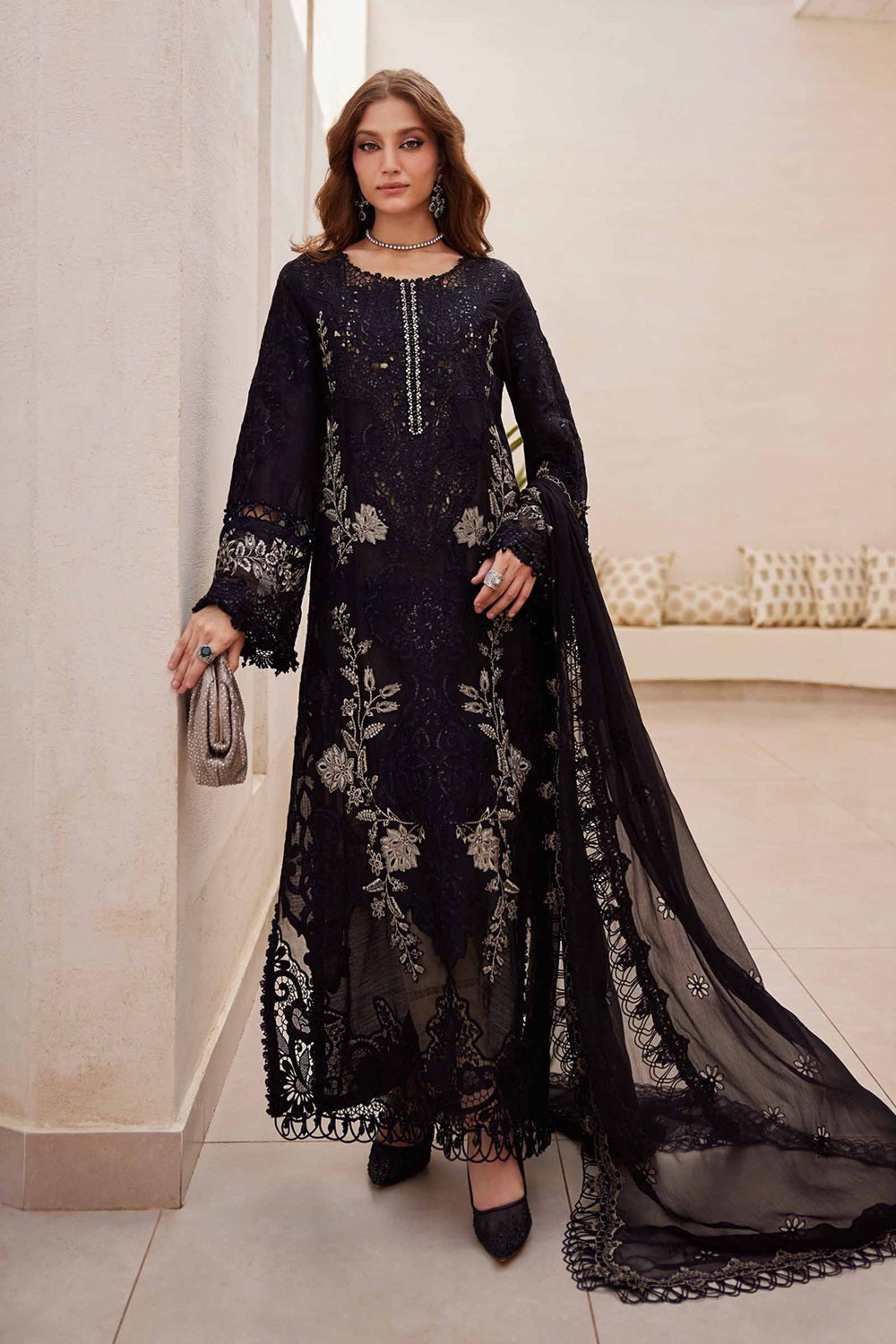 Maria.B. Luxury Lawn Eid Edit'26 - EL-25-03 - TC-1533