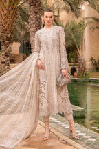 Maria.B. Luxury Embroidered Lawn'26 - D-2409-A - TC-1560