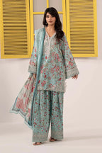 Maria.B. Printed Embroidered Lawn Eid Festive'26 - DW-EF26-19 - TC-1571