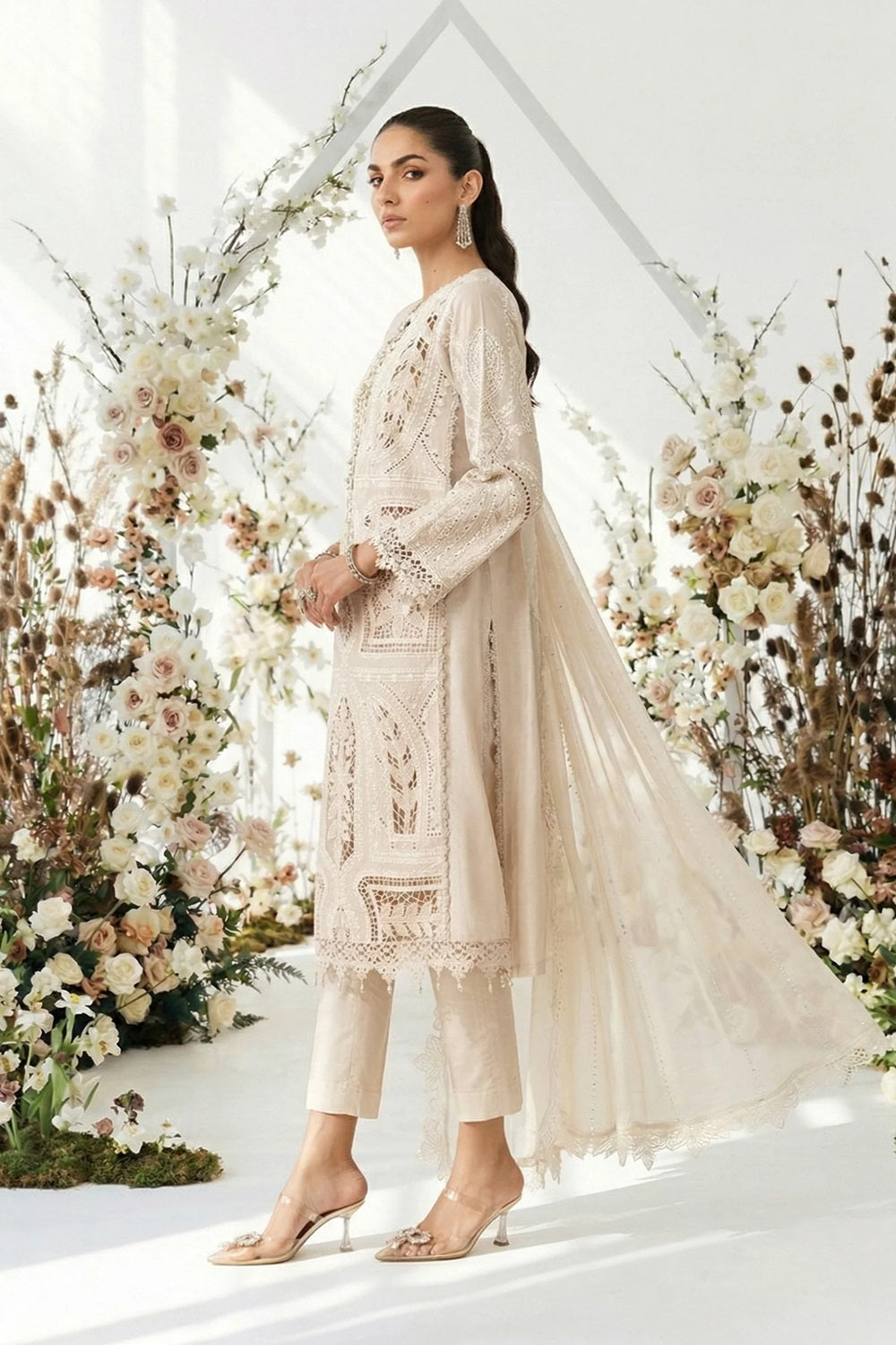 Maria.B. Luxury Lawn Eid Edit'26 - D-2608-A - TC-1742