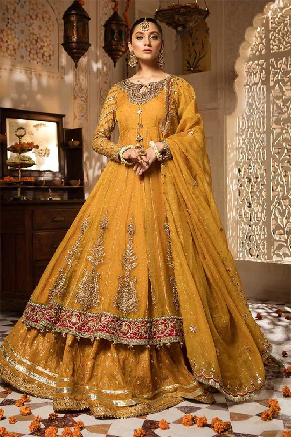 Maria.B Wedding Wear - Formals - Gulnur FX-842 - TC-499