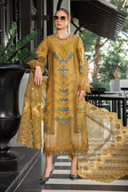 Luxury Lawn by Maria B. Eid Edition Design -EL-23-06-Mustard - TC-604