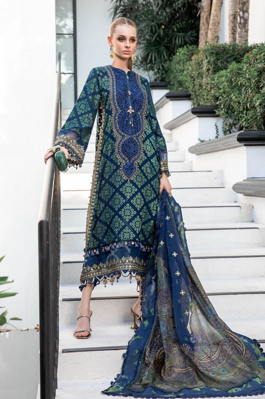 Luxury Lawn by Maria B. Eid Edition ‘23 - EL-23-08-Blue - TC-687