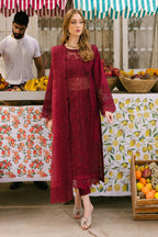 MAHNUR Luxury Lawn Edition 2025 SCARLET DREAM - TC-1194