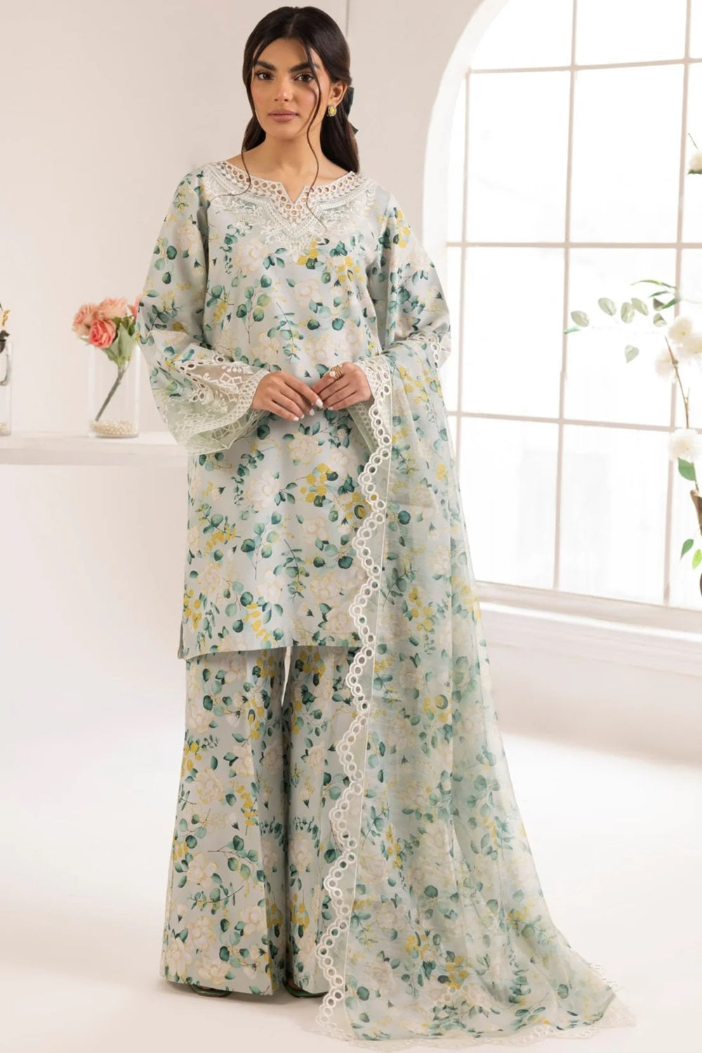 Mohagni Floral Lawn Collection'24 PLS-114 - TC- 746