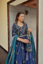 Mubashira Usman - Zahveen Luxury Wedding Lehenga Set - TC-1830