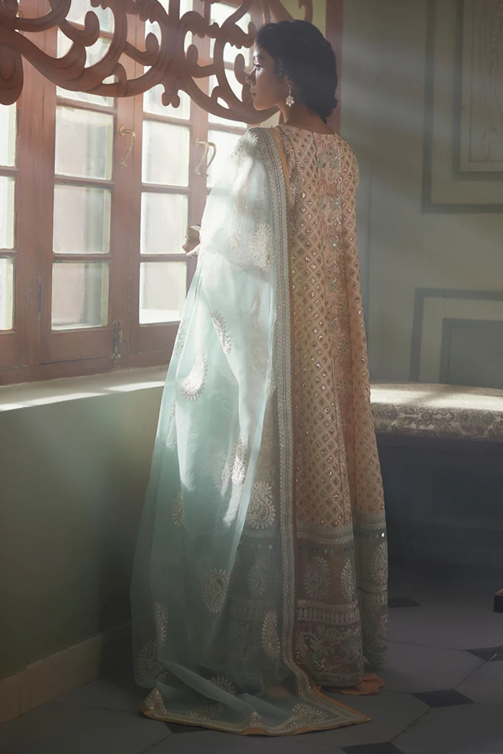 Qala By Mushq - Luxury Kamdaani Festive Collection - AMIRA - TC-628