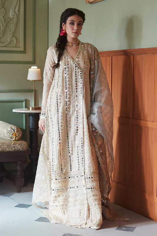 Qala By Mushq - Luxury Kamdaani Festive Collection - AAIMA - TC-539