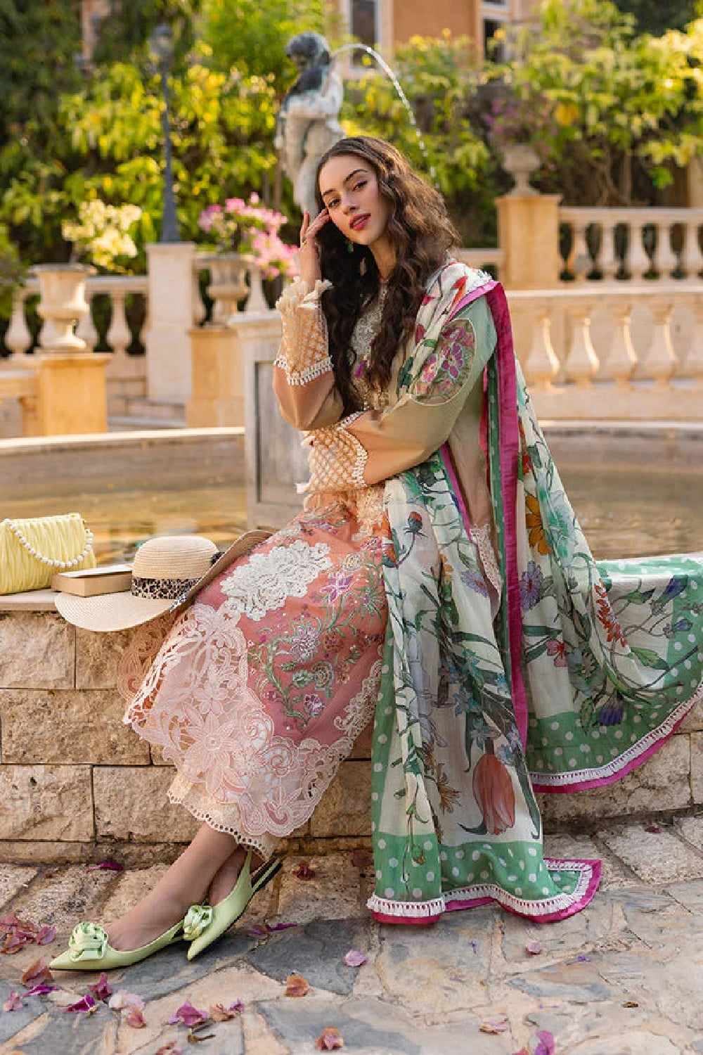 Mushq Te Amo Luxury Lawn Edition - MSL-2413 Venice Verve - TC-1246