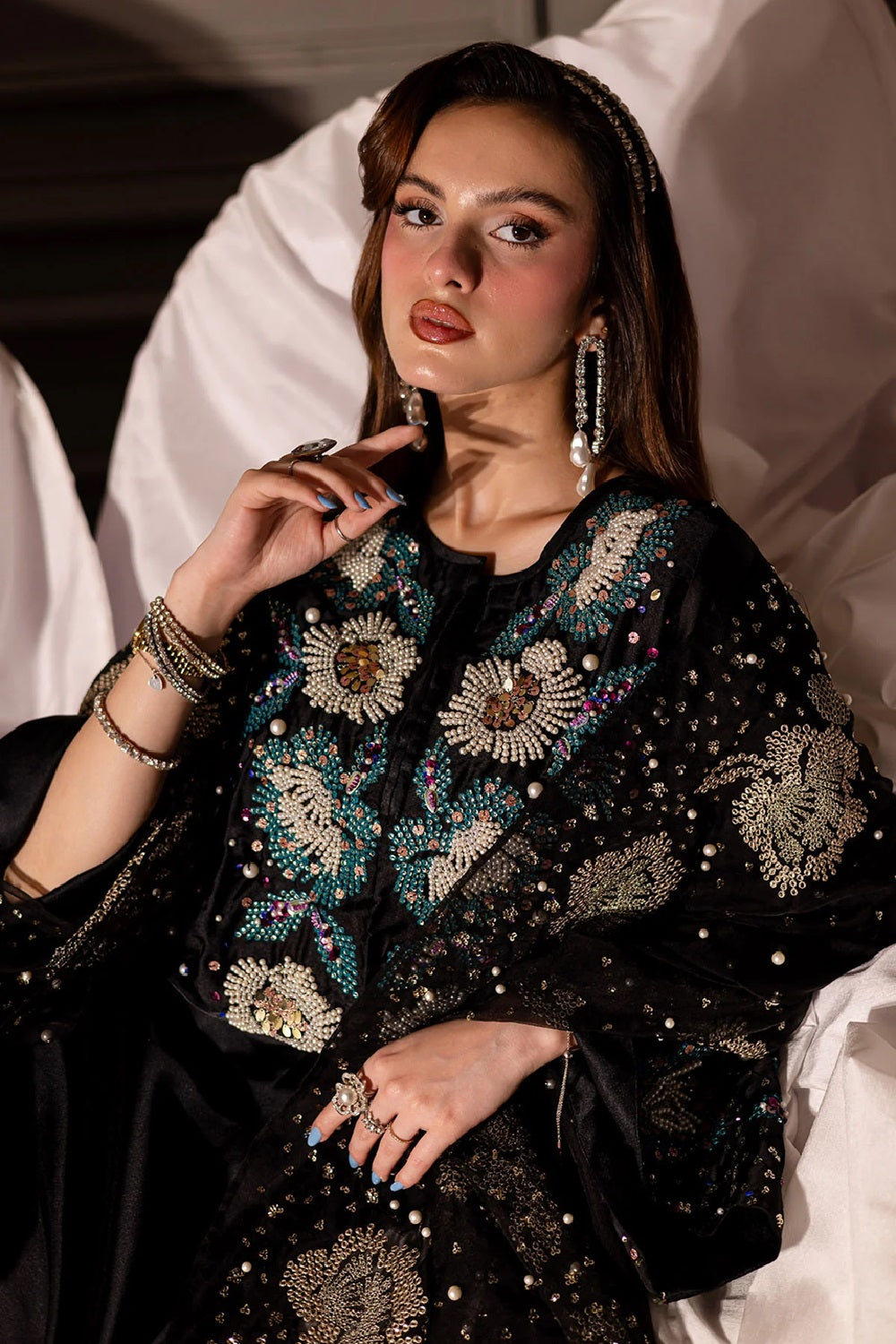 Nureh TW-18 Luxury Fancy Formal Pret'25 - TC-1366