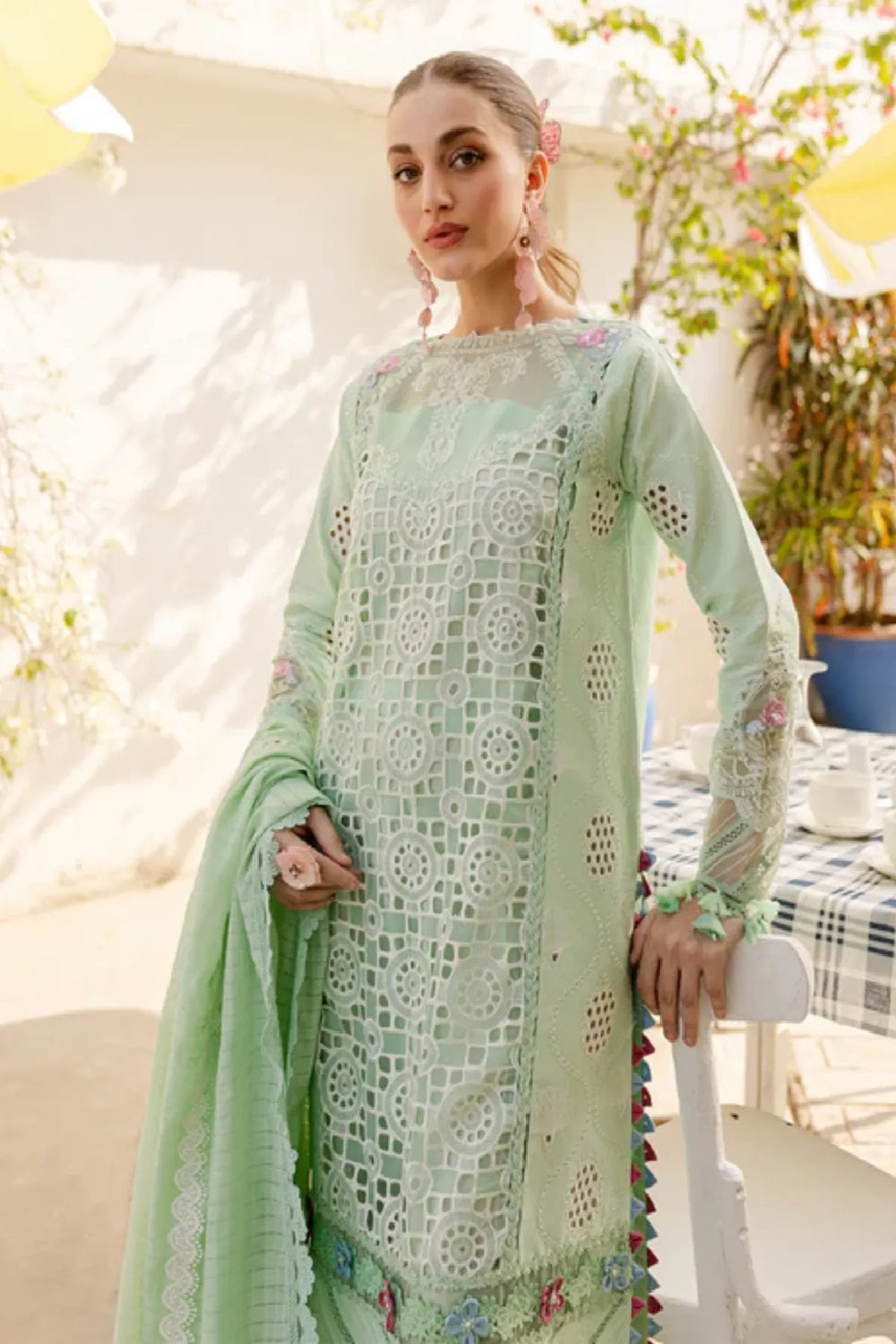 Parishay MS-12 Monaco Luxury Embroidered Lawn 2026 - TC-1525