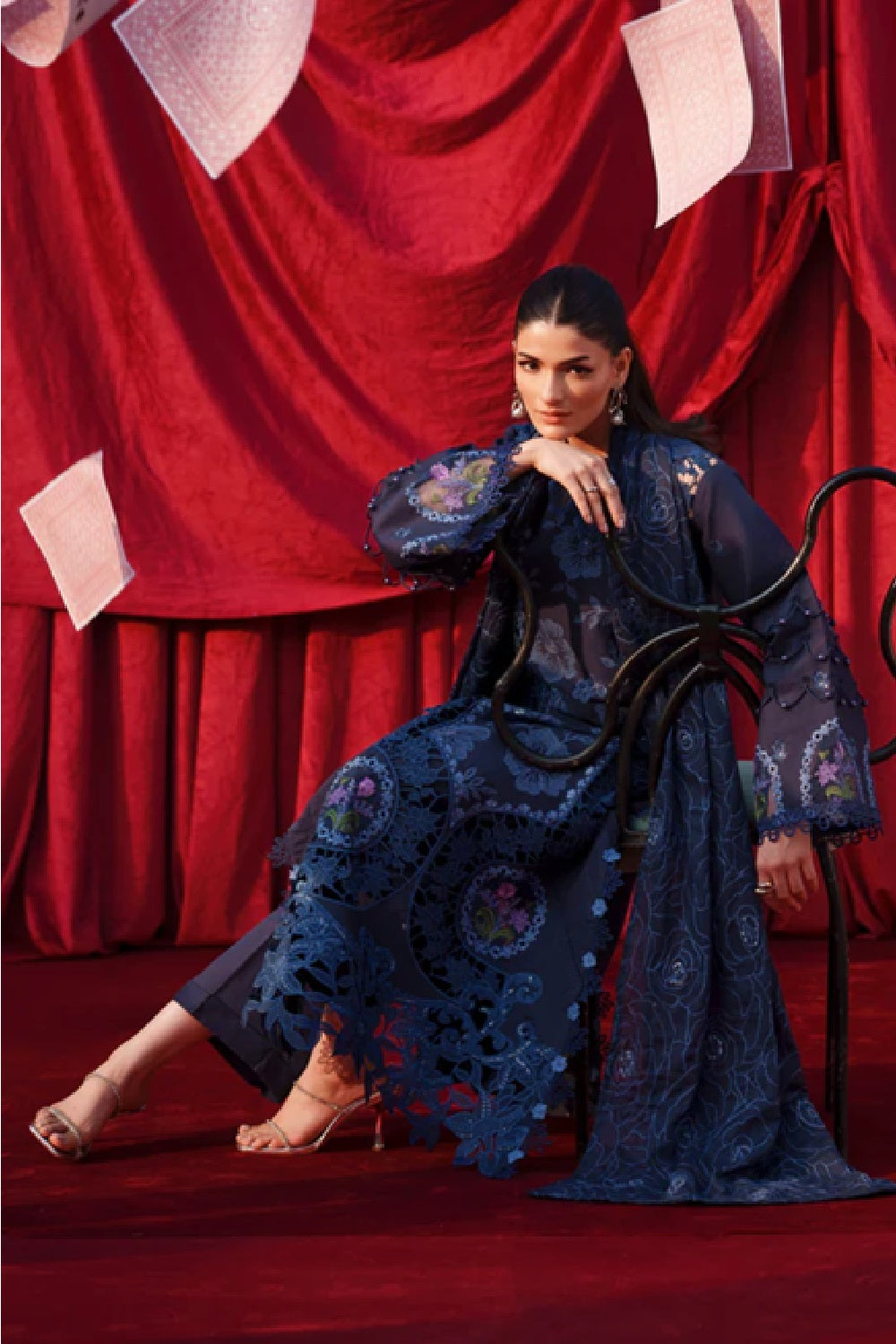 Parishay SQ-09 Luxury Embroidered Summer Queen 2026 - TC-1505